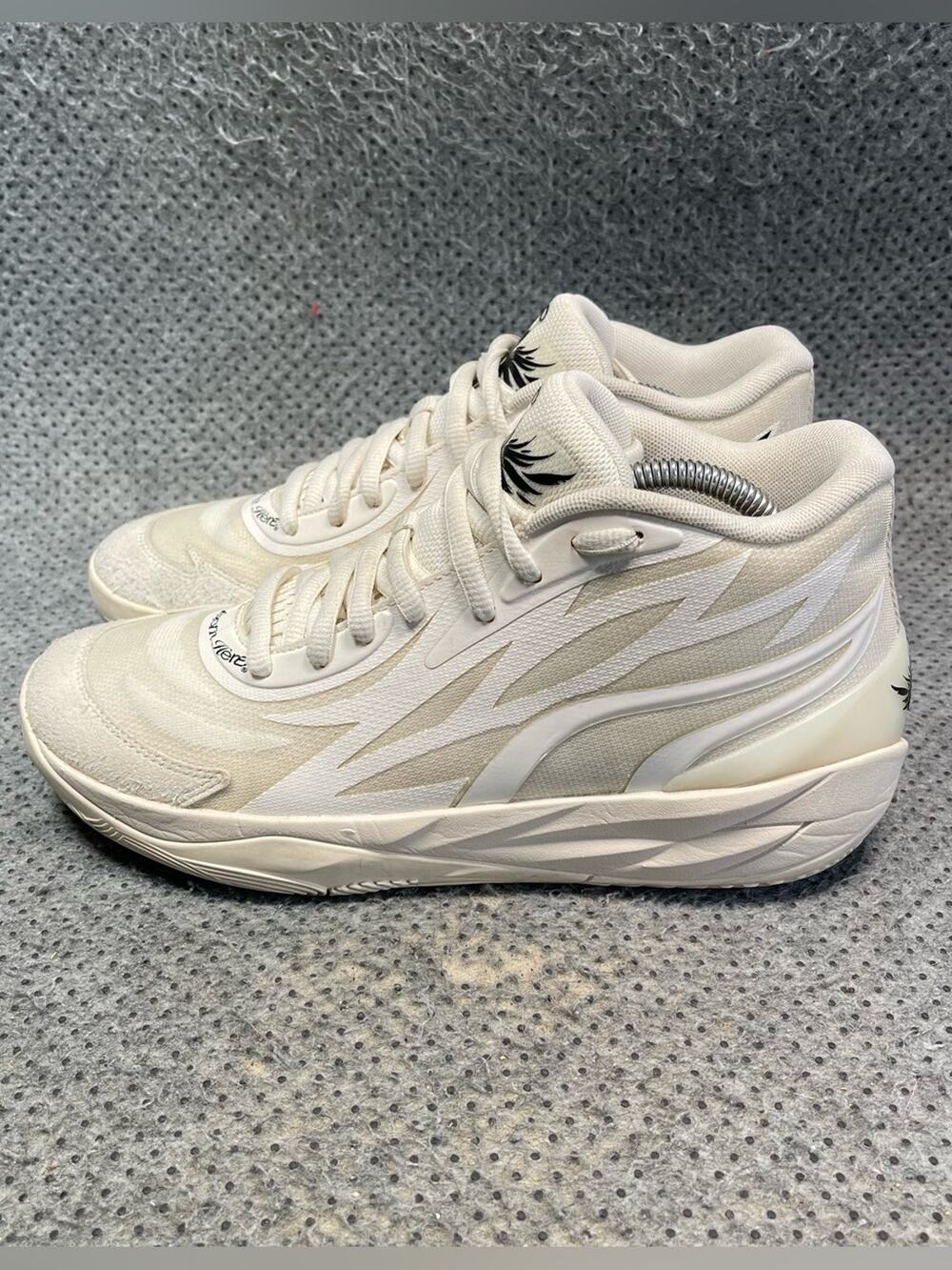 Puma MB.02 Whispers White Basketball Shoes Size 8.5 Men’s